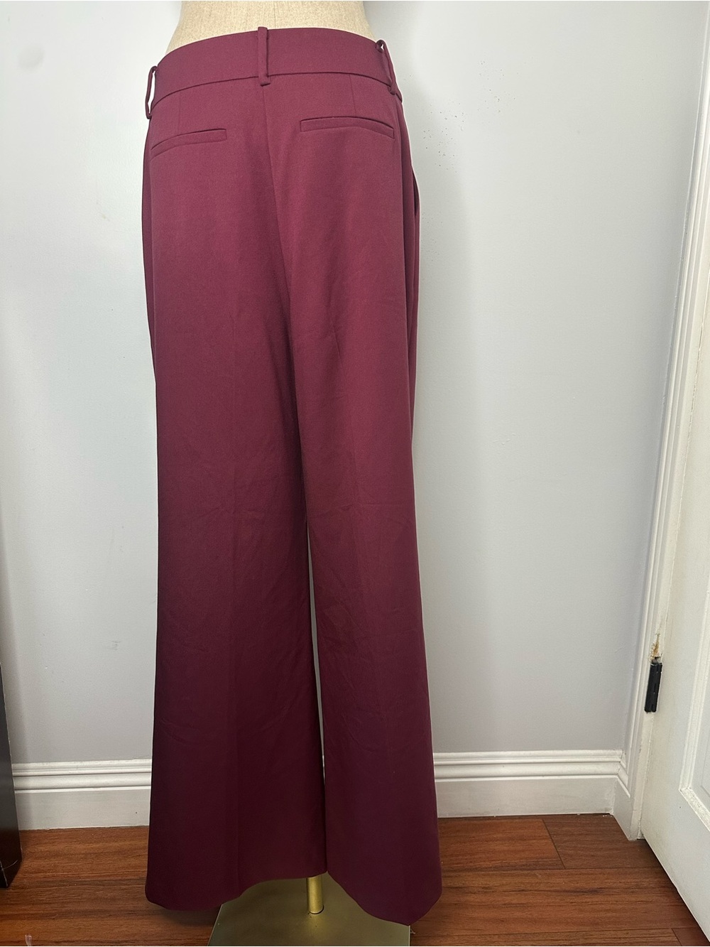 Ted Baker high-waisted, wide-leg tailored trousers size 8 - Picture 2 of 11